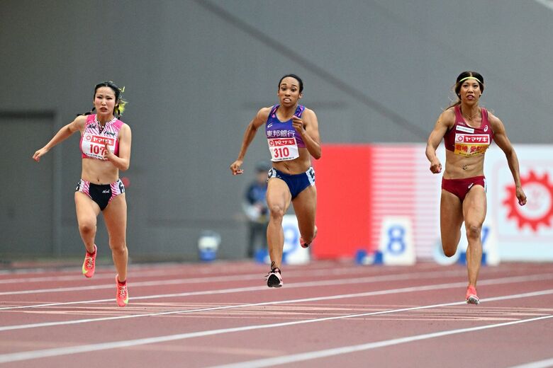 【第109回日本選手権】女子100m 決勝