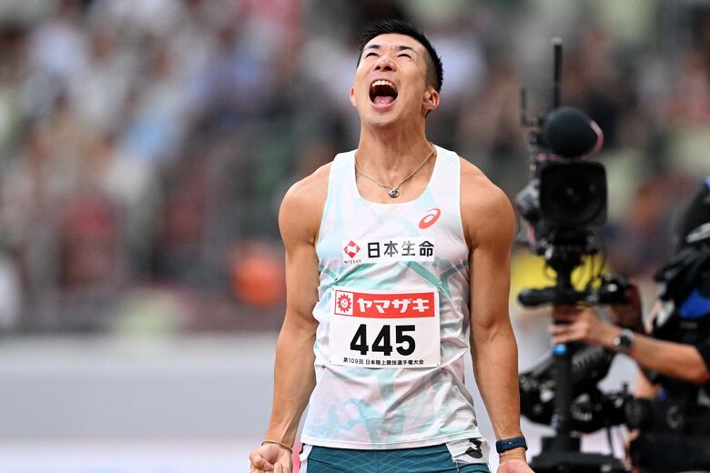 【第109回日本選手権】男子100m 決勝