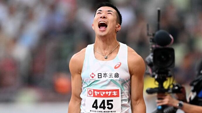 【第109回日本選手権】男子100m　決勝