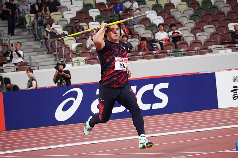 【第109回日本選手権】男子やり投 決勝