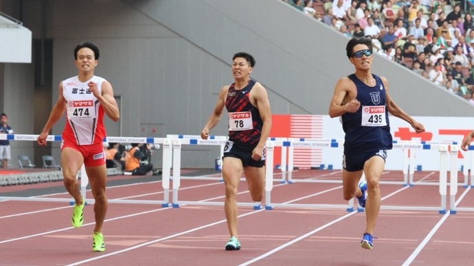 【第109回日本選手権】男子400mハードル　決勝