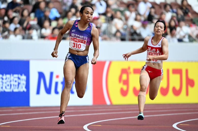 【第109回日本選手権】女子200m 決勝