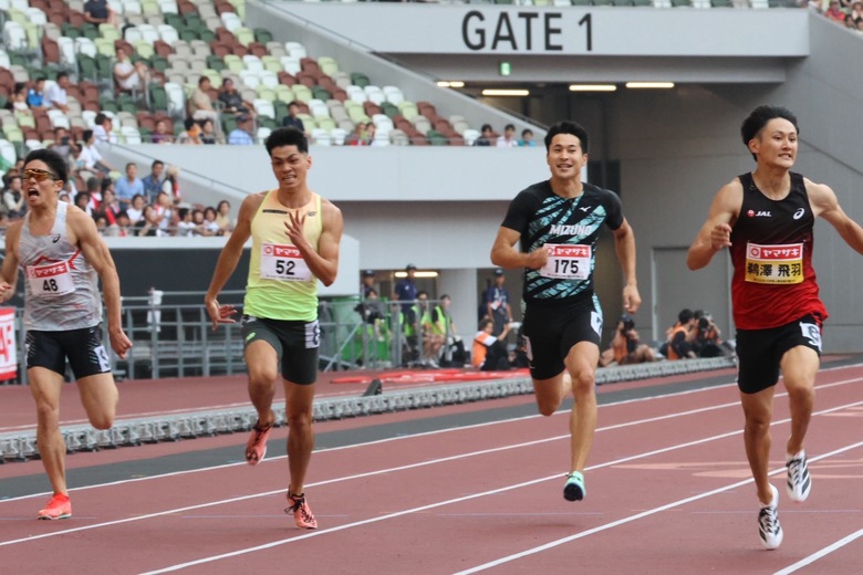 【第109回日本選手権】男子200m 決勝
