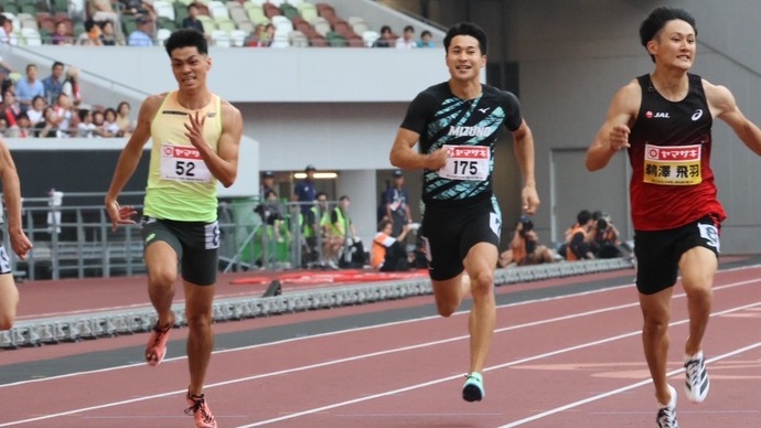 【第109回日本選手権】男子200m　決勝