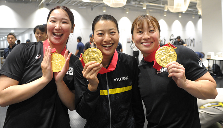 【第109回日本選手権】メダルセレモニー