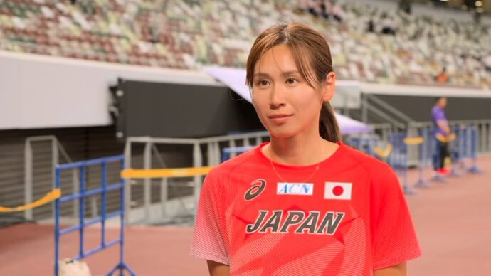 【Behind The Stage】#東京2025世界陸上 公開練習インタビュー #秦澄美鈴 ｜陸上日本代表 TEAM CAM