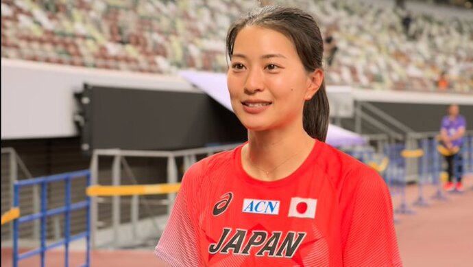 【Behind The Stage】#東京2025世界陸上 公開練習インタビュー #髙島真織子 ｜陸上日本代表 TEAM CAM