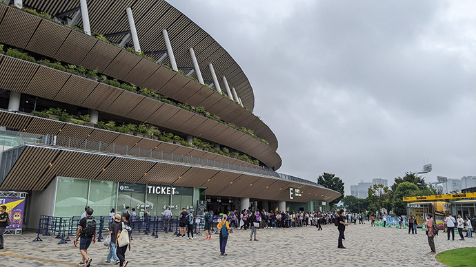 【東京2025世界陸上】DAY1いよいよ開幕。開場を待つ国立競技場