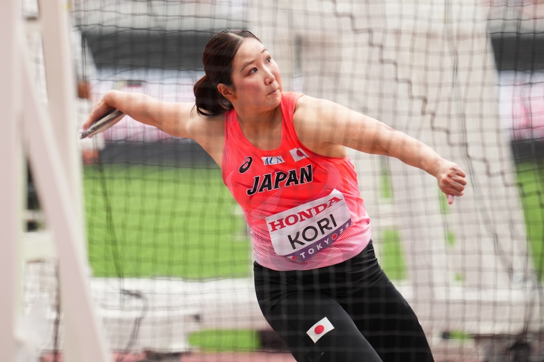 【東京2025世界陸上】DAY1 女子円盤投 予選 B組に登場した郡 菜々佳（サトウ食品新潟アルビレックスRC）