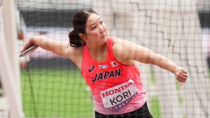 【東京2025世界陸上】DAY1 女子円盤投 予選 B組に登場した郡 菜々佳（サトウ食品新潟アルビレックスRC）