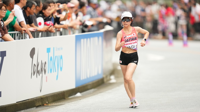 【東京2025世界陸上】DAY1 女子35Km競歩決勝　20位　矢来 舞香（千葉興業銀行）