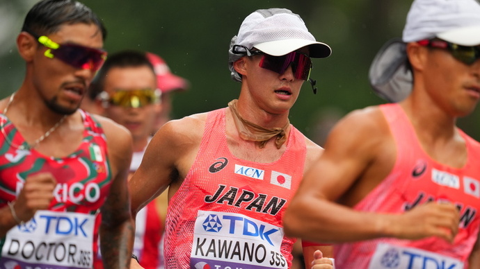 【東京2025世界陸上】DAY1 男子35Km競歩決勝　18位 川野将虎（旭化成）