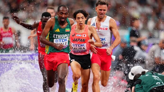 【東京2025世界陸上】DAY1 男子	3000m障害物予選　三浦龍司（SUBARU）