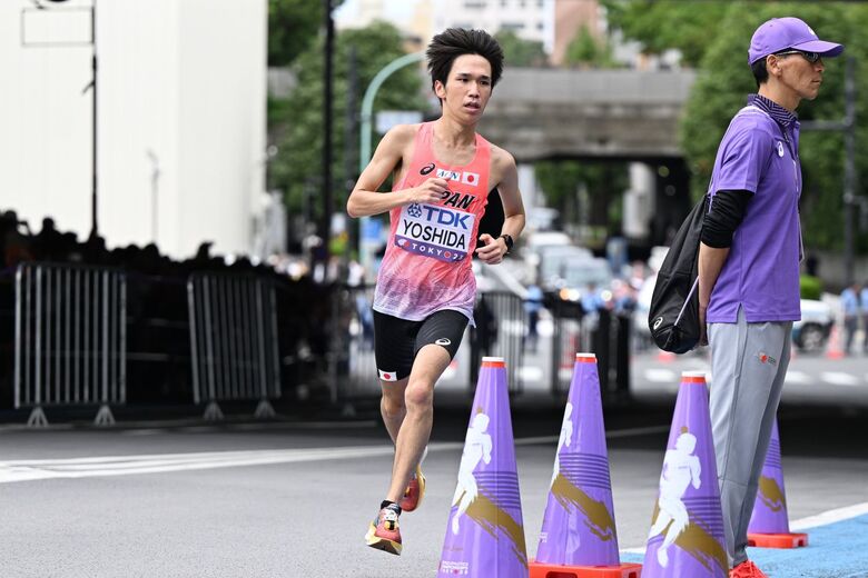 【東京2025世界陸上】DAY3 男子マラソン決勝 吉田祐也(GMOインターネットグループ)