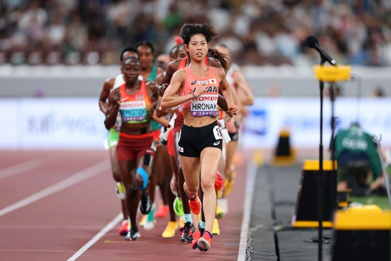 【東京2025世界陸上】DAY1 女子10000m	決勝　廣中璃梨佳（ＪＰ日本郵政Ｇ）