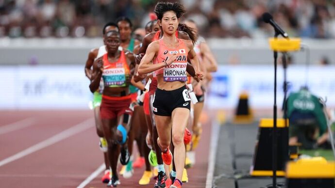 【東京2025世界陸上】DAY1 女子10000m	決勝　廣中璃梨佳（ＪＰ日本郵政Ｇ）