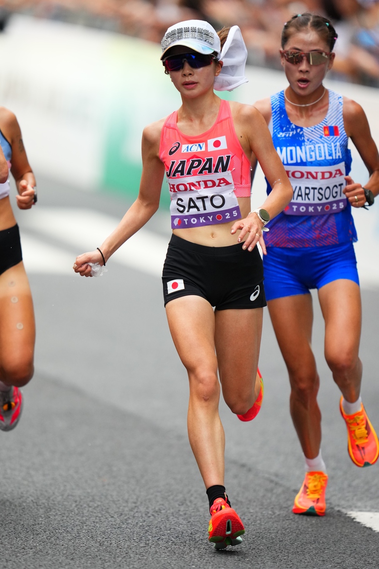 【東京2025世界陸上】DAY2 女子マラソン決勝 佐藤早也伽(積水化学)