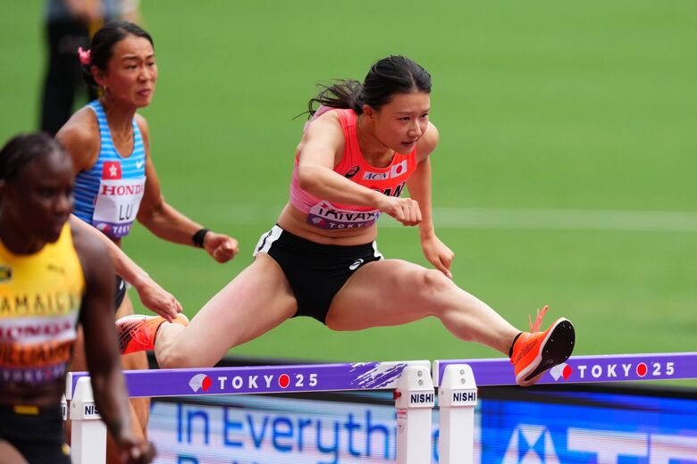 【東京2025世界陸上】DAY2 女子100mハードル予選　田中佑美（富士通）