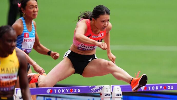 【東京2025世界陸上】DAY2 女子100mハードル予選　田中佑美（富士通）