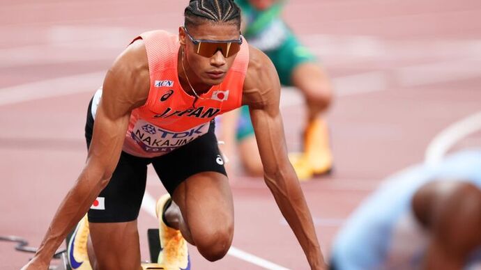 【東京2025世界陸上】DAY2 男子400m予選　準決勝進出　中島佑気ジョセフ（富士通）