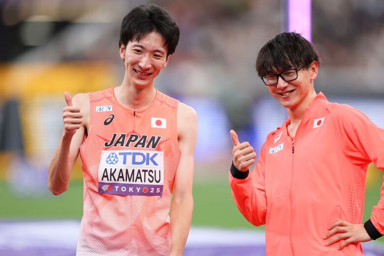 【東京2025世界陸上】DAY2 男子走高跳予選　決勝進出　赤松諒一（SEIBU PRINCE）、瀬古優斗（FAAS）
