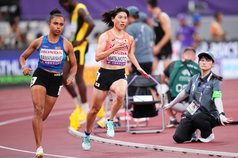 【東京2025世界陸上】DAY2 女子400m予選　松本奈菜子（東邦銀行）
