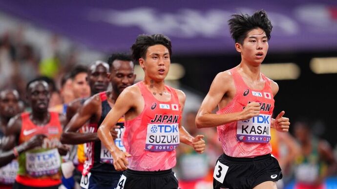 【東京2025世界陸上】DAY2 男子10000m決勝　鈴木芽吹（トヨタ自動車）、葛西潤（旭化成）