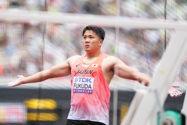 【東京2025世界陸上】DAY3 男子ハンマー投予選　福田翔大（住友電工）