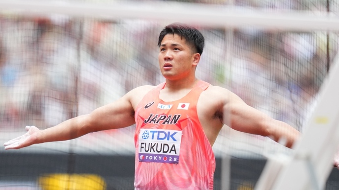 【東京2025世界陸上】DAY3 男子ハンマー投予選　福田翔大（住友電工）