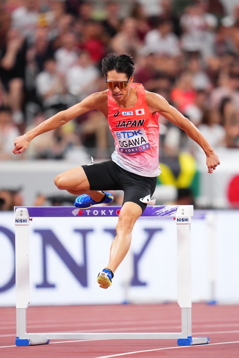 【東京2025世界陸上】DAY3 男子400mハードル予選　小川大輝（東洋大学）