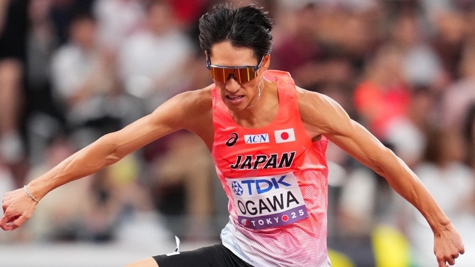 【東京2025世界陸上】DAY3 男子400mハードル予選　小川大輝（東洋大学）