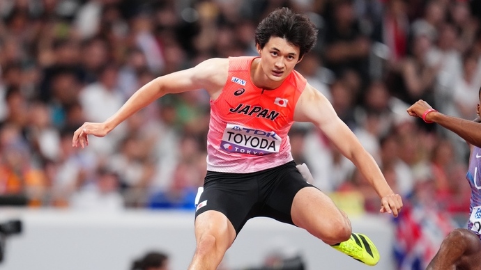 【東京2025世界陸上】DAY3 男子400mハードル予選　豊田兼（トヨタ自動車）