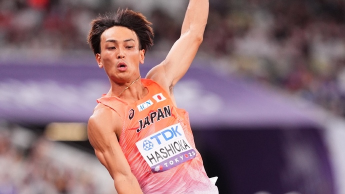 【東京2025世界陸上】DAY3 男子走幅跳予選　橋岡優輝（富士通）
