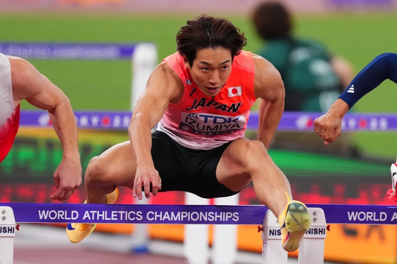 【東京2025世界陸上】DAY3 男子110mハードル予選 泉谷駿介(住友電工)