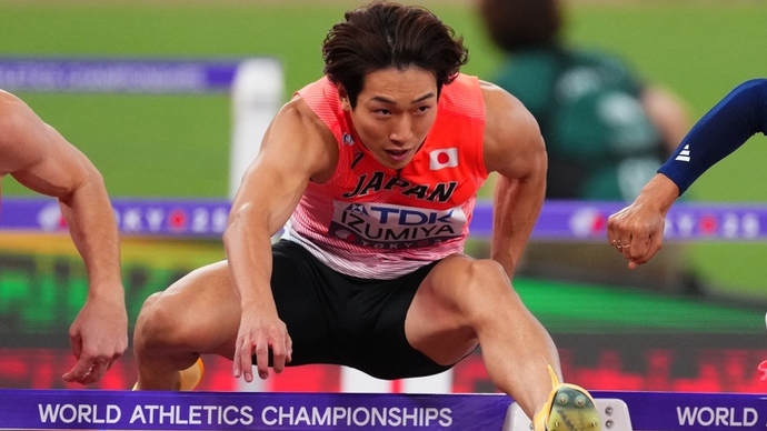 【東京2025世界陸上】DAY3 男子110mハードル予選　泉谷駿介（住友電工）