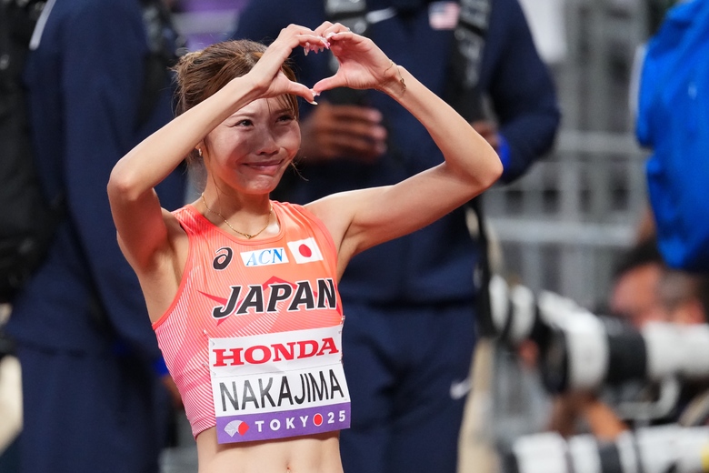 【東京2025世界陸上】DAY2 女子100mハードル準決勝 中島ひとみ(長谷川体育施設)