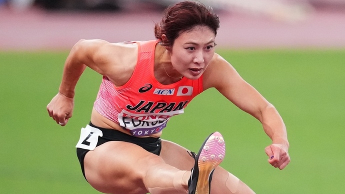 【東京2025世界陸上】DAY2 女子100mハードル準決勝　福部真子（日本建設工業）