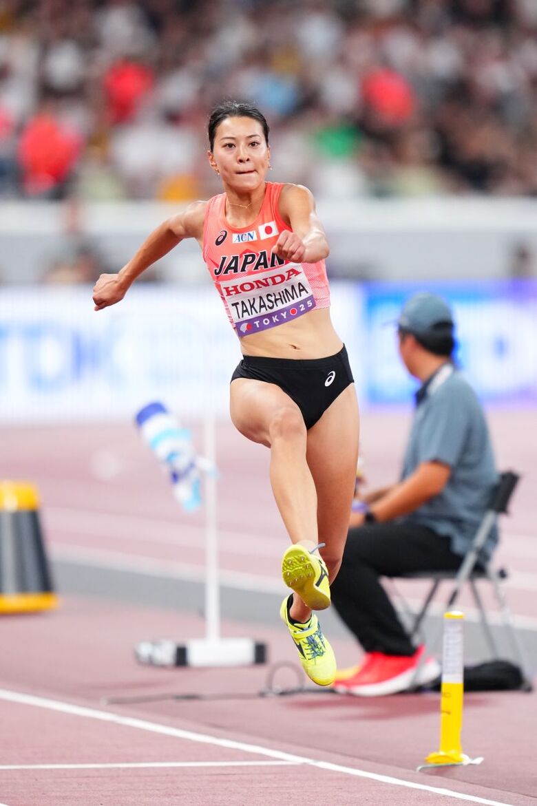 【東京2025世界陸上】DAY4 女子三段跳予選　髙島真織子（九電工）