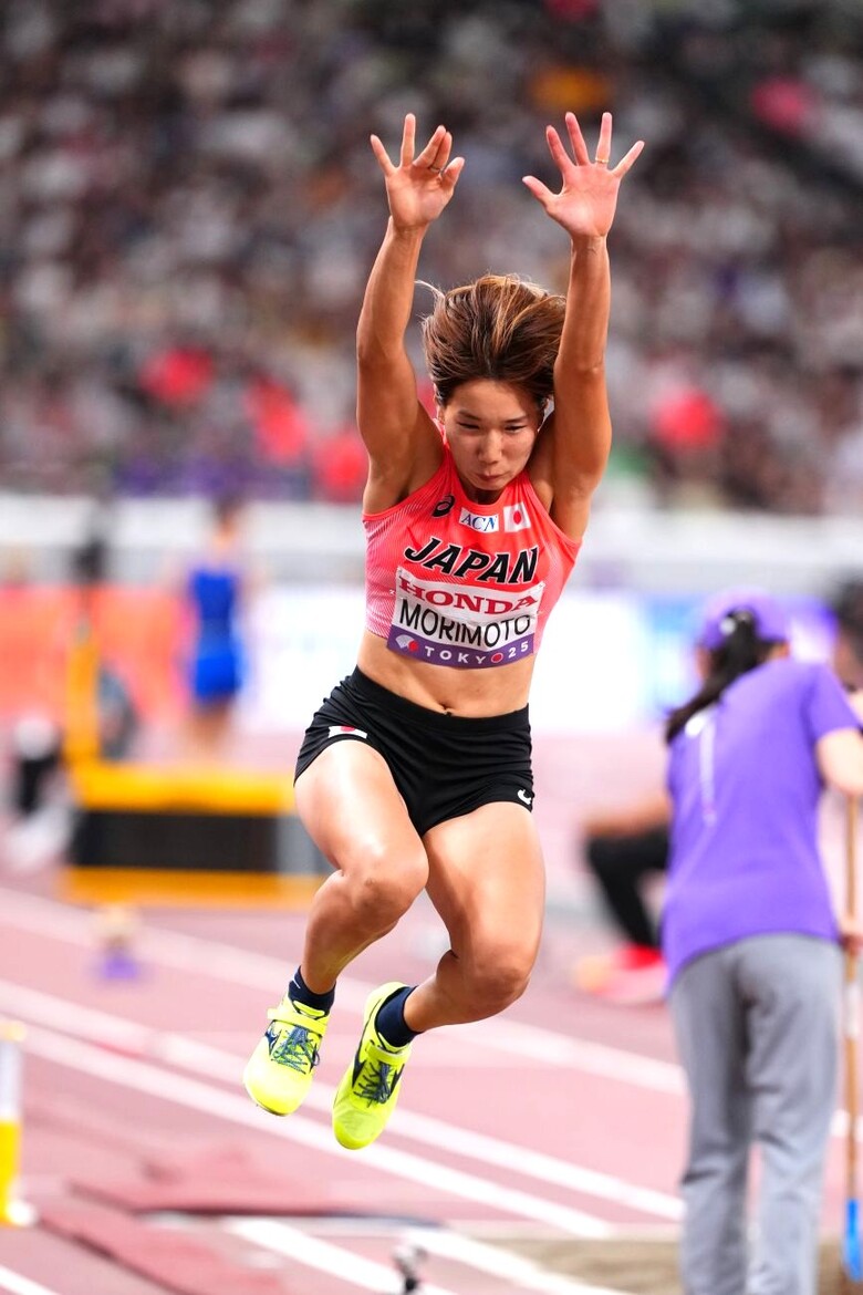 【東京2025世界陸上】DAY4 女子三段跳予選　森本麻里子（オリコ）