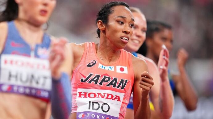 【東京2025世界陸上】DAY5 女子200m予選　井戸アビゲイル風果（東邦銀行）