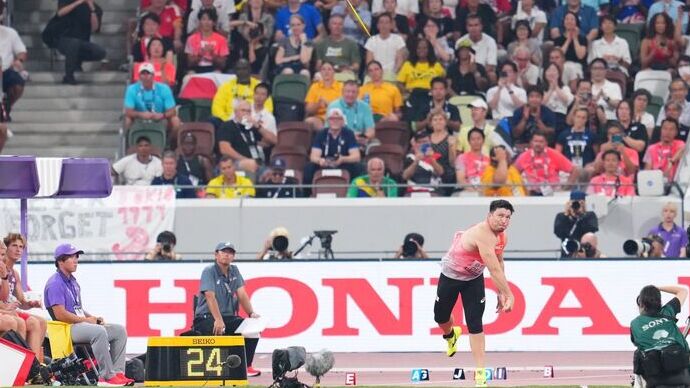 【東京2025世界陸上】DAY5 男子やり投予選　ディーン元気（ミズノ）