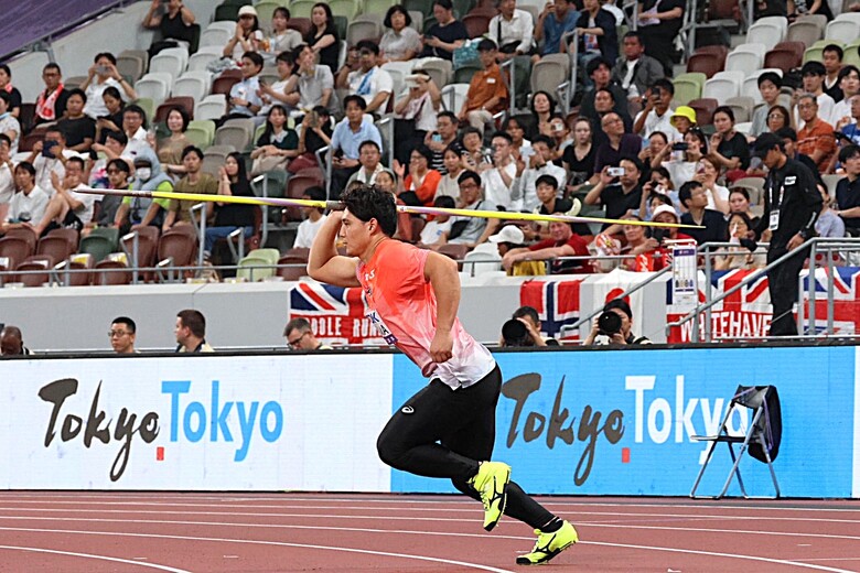 【東京2025世界陸上】DAY5 男子やり投予選　﨑山雄太（愛媛競技力本部）