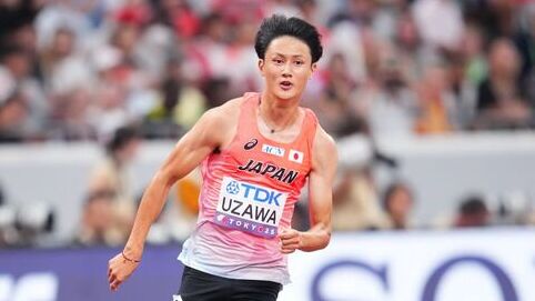 【東京2025世界陸上】DAY5 男子200m予選　準決勝進出　鵜澤飛羽（JAL）