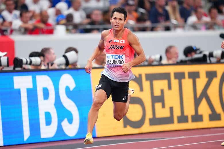 【東京2025世界陸上】DAY5 男子200m予選 水久保漱至(宮崎県スポ協)