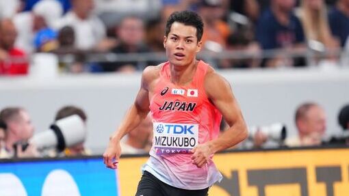 【東京2025世界陸上】DAY5 男子200m予選　水久保漱至（宮崎県スポ協）