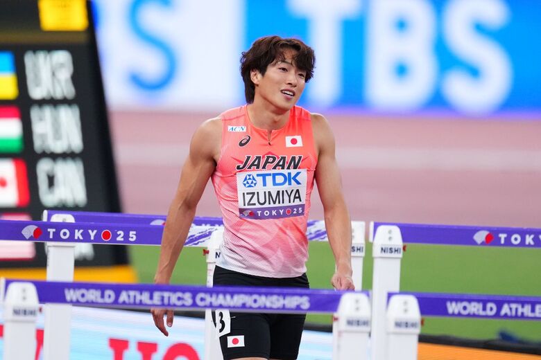 【東京2025世界陸上】DAY4 男子110mハードル準決勝　泉谷駿介（住友電工）