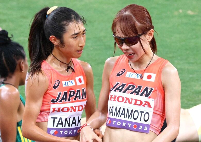 【東京2025世界陸上】DAY6 女子5000m予選　田中希実（New Balance）＝決勝進出、山本有真（積水化学）