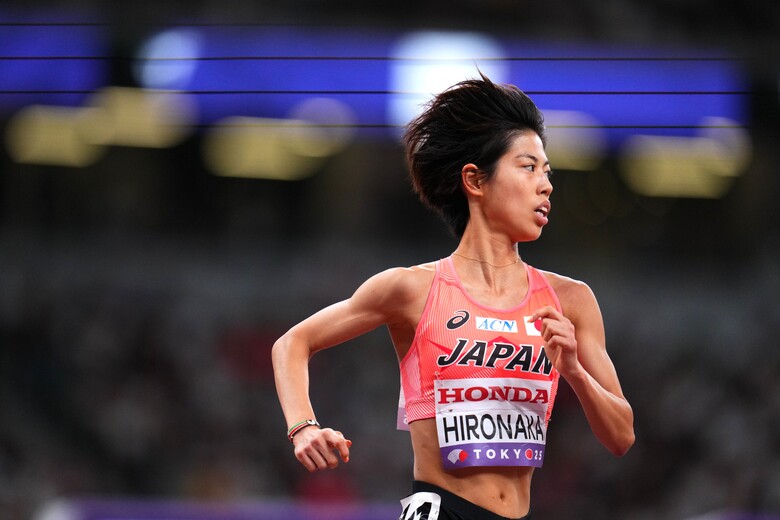 【東京2025世界陸上】DAY6 女子5000m予選　廣中璃梨佳（ＪＰ日本郵政Ｇ）