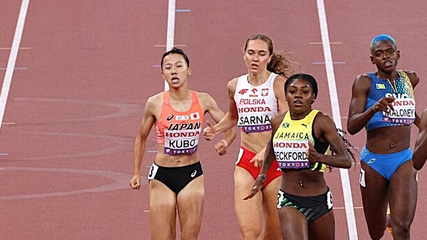 【東京2025世界陸上】DAY6 女子800m予選　久保凛（東大阪大敬愛高校）