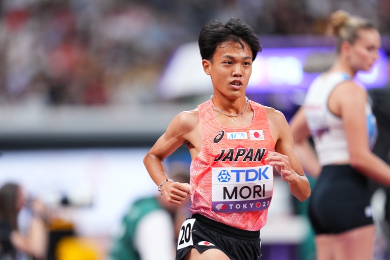 【東京2025世界陸上】DAY6 男子5000m予選　森凪也（Honda）